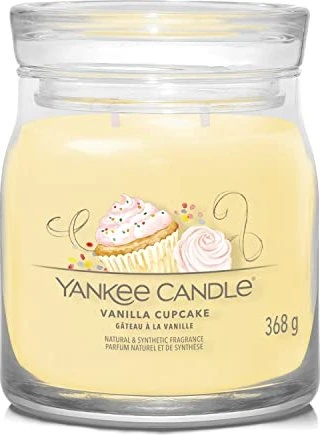 YANKEE CANDLE Signature 2 Dochte Vanilla Cupcake 368 g