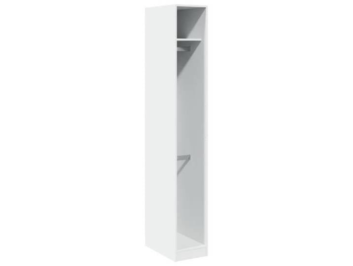 Garde-robe - ASHATA - BK3307774 - 2 portes - Bois d'ingénierie - 30x50x200 cm