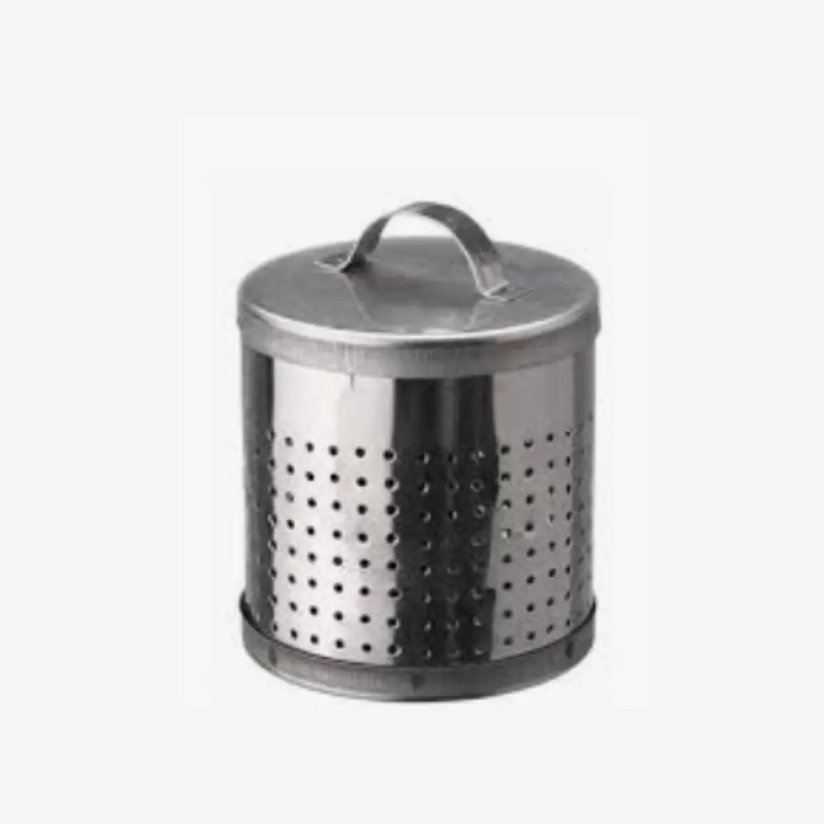 Mutfio Metalen Zeef met Deksel