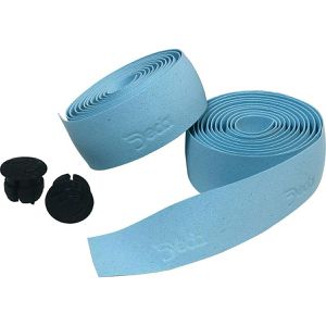 Deda Lenkerband Nastro, 180 cm, hellblau, EVA-Schaum, stoßdämpfend, mit Lenkerstopfen, 2 Rollen