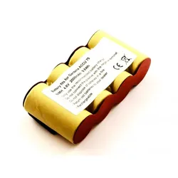 Akku für VILEDA -61501, Akku-Typ SAFT 4 VRE Cs, Accu75 8802-00.630.00, 4,8 V, 2000 mAh