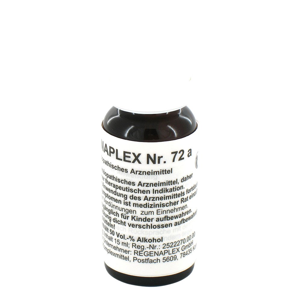 REGENAPLEX GmbH Regenaplex Nummer 72 a Tropfen 02643280