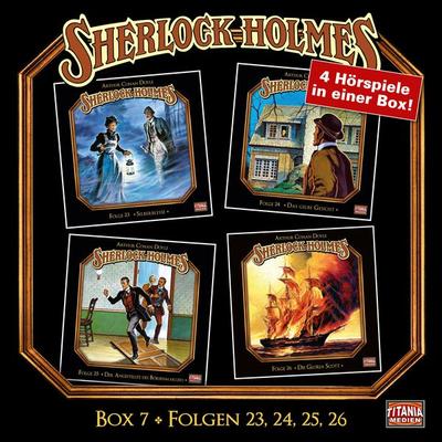 Folgen 23, 24, 25, 26 - Arthur Conan Doyle, Audio, 4049709936186