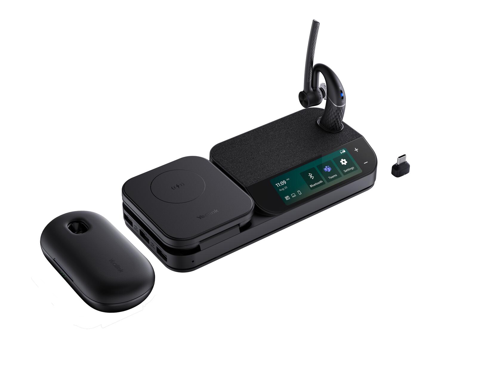 Yealink Headset BH 71 Workstation Pro USB-C Wireless mit Ladecase 1208654