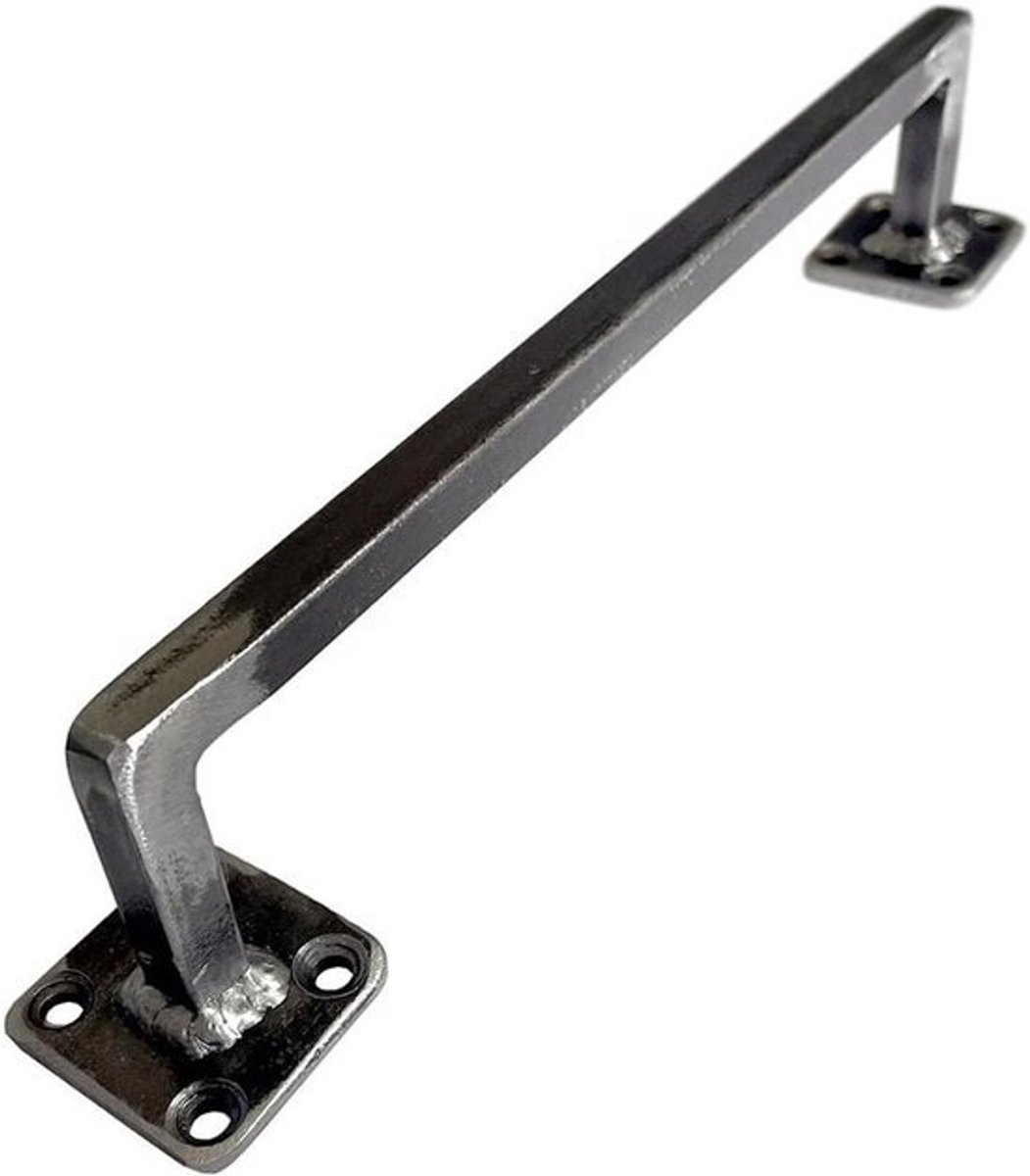 Zwarte Metaal Handgreep - Wandgreep voor Kast of Meubel - 400 mm - Loft Stijl