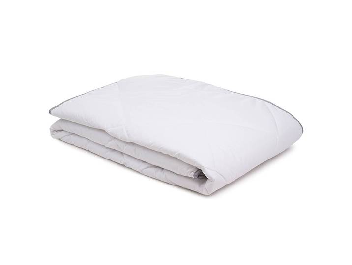 Couette d’été Prima Loft 135 x 200 cm Blanc/Blanc Microfibre