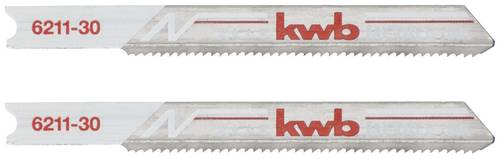 Kwb 621130 Stichsägeblätter, Metallbearbeitung, Bi-Metall, 2 x fein 2St.
