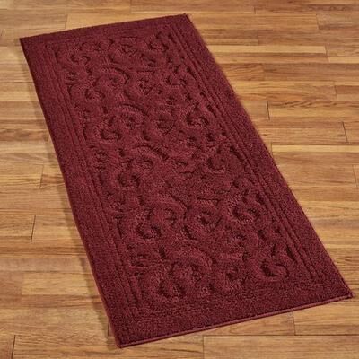 Touch of Class Palermo Rug Runner, 2' x 9', Claret