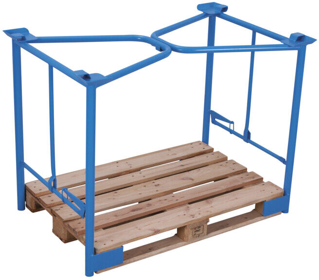 VARIOfit Superstructure pour palette type 65K 1 200 x 1 000 mm Hauteur utile 1 200 mm (pa-100.306)