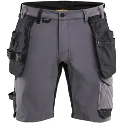 Arbeitsshorts "1702" - C46 - grau/schwarz