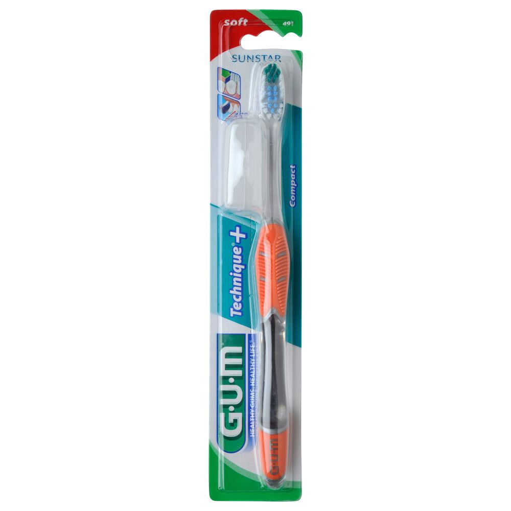 GUM Technique kompakt Zahnbürste soft 1 St