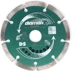 Makita, Sägeblatt, Diamak 125 mm 10 Stk. ( 10x D-61139 ) Diamant Trennscheibe für Stein, Beton Aufnahme 22,23 mm
