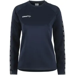 CRAFT Squad 2.0 Crewneck Trainings-Top Damen 390000 - navy S