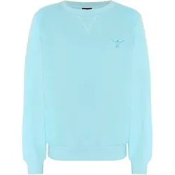CHIEMSEE Sweatshirt mit tonalem Logo, Größe 134/140 in Blau 134307