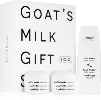 Ziaja Goat's Milk coffret para pele seca . Goat's Milk