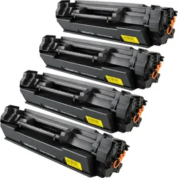 4 Kompatible Toner ersetzt Canon 071H Multipack schwarz