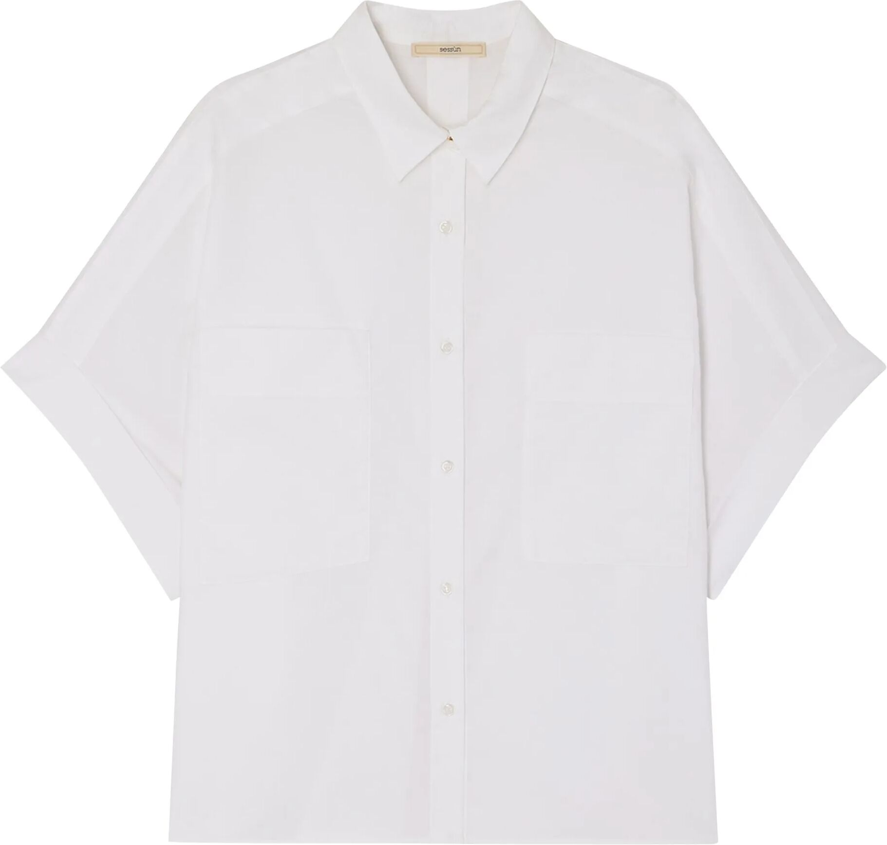 Sessùn Chemise Coton Dellord Blanc S
