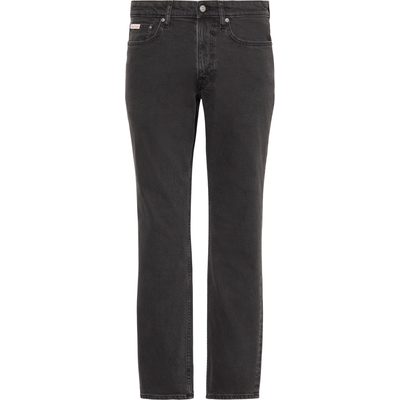 Slim-fit-Jeans CALVIN KLEIN JEANS, Herren, Gr. 34, Länge 30, schwarz (ck essential schwarz), Denim/Jeans, Obermaterial: 98% Baumwolle, 2% Elasthan, slim fit lang, Jeans Slim-fit-Jeans, Slim fit mit Taschen