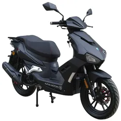 Alpha Motors Motorroller Mustang 125 ccm 85 kmh EURO 5+ mattschwarz