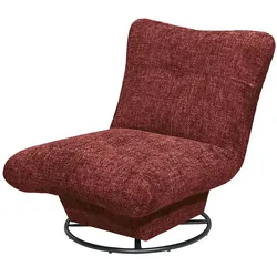 Designer Drehsessel  Maranello Lux ¦ rot ¦ Maße (cm): B: 96 H: 75 T: 93.0