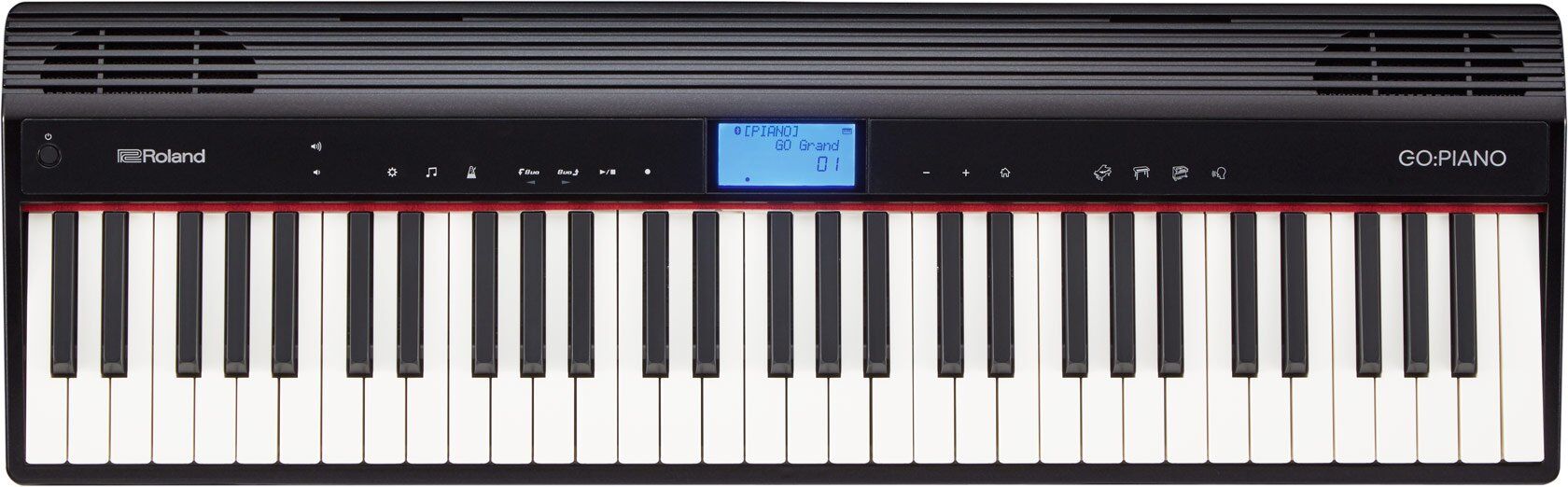 Roland GO:PIANO (GO-61P) + Stand + Headphones (Hama)