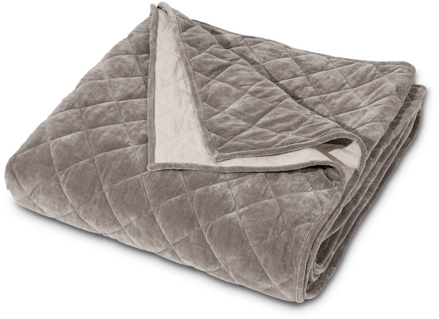Loberon Quilt Verdier bruin voor volwassenen