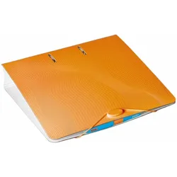 BRUNNEN Ordner Rückenbreite 7 cm DIN A4 Kunststoff orange