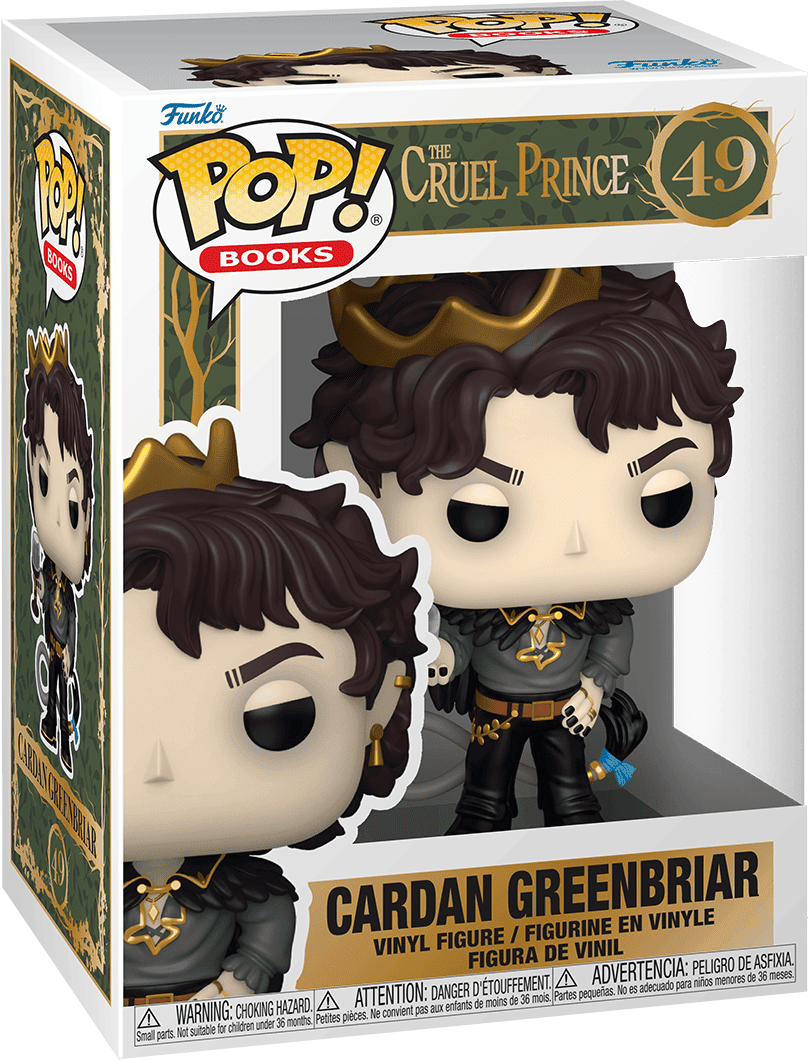 Pop! Vinyl - The Folk of the Air TCP - Cardan G - Funko 3.75 in Green Bobblehead Figure