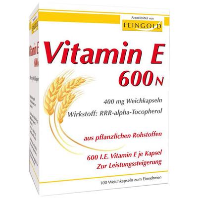 Vitamin E 600 N Weichkapseln 100 St