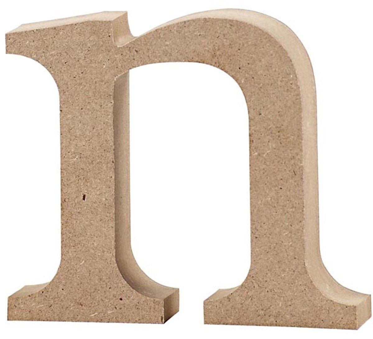 PacklinQ Letter N Decoratie, Hoogte: 8 cm, Dikte: 2 cm