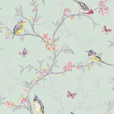 Holden Phoebe Nature Trail Unpasted Wallpaper – 396in x 20.8in