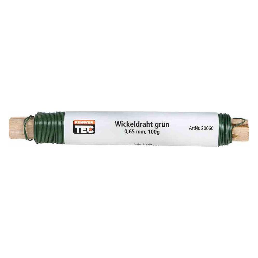 Siena Garden Siena Blumendraht grün à 100 g auf Holzstab, Ø 0,7 mm (020060)