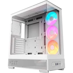 NZXT S5 RGB ( 2026 ) All White (weiss) (ATX), PC Gehäuse, Weiss