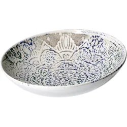 Suppenteller LUIGI (BHT 21x5x21 cm) - weiß - BHT 21x5x21 cm