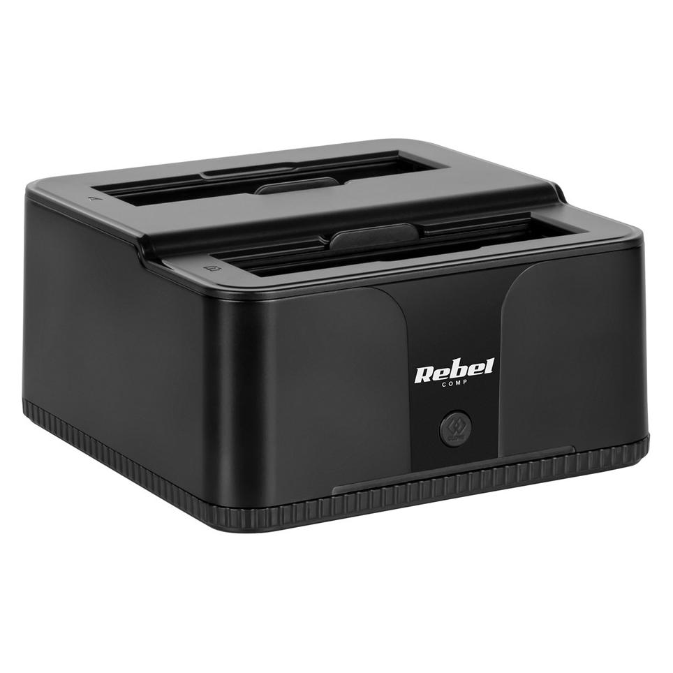Rebel Stacja dokująca Stacja dokująca dysków HDD/ SSD USB 3.0 (KOM1041)