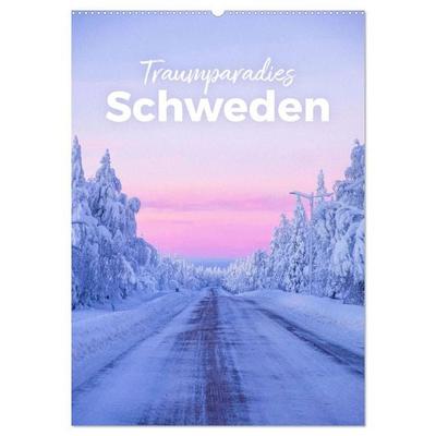 Traumparadies Schweden (Wandkalender 2026 DIN A2 hoch), CALVENDO Monatskalender