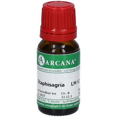 Staphisagria LM 6 Dilution 10 ml