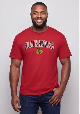 Men's Big & Tall NHL T-SHIRT by NHL in Chicago Blackhawks (Size 5XL)