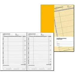 sigel Ausbildungsnachweis, tägliche Eintragungen Formularbuch AW480 - 28 Blatt