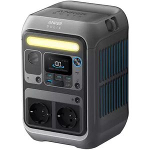 Anker Powerstation SOLIX C300X, App-fähig, 288 Wh Akkukapazität, 7 Anschlüsse, Ausgangsleistung 300 W