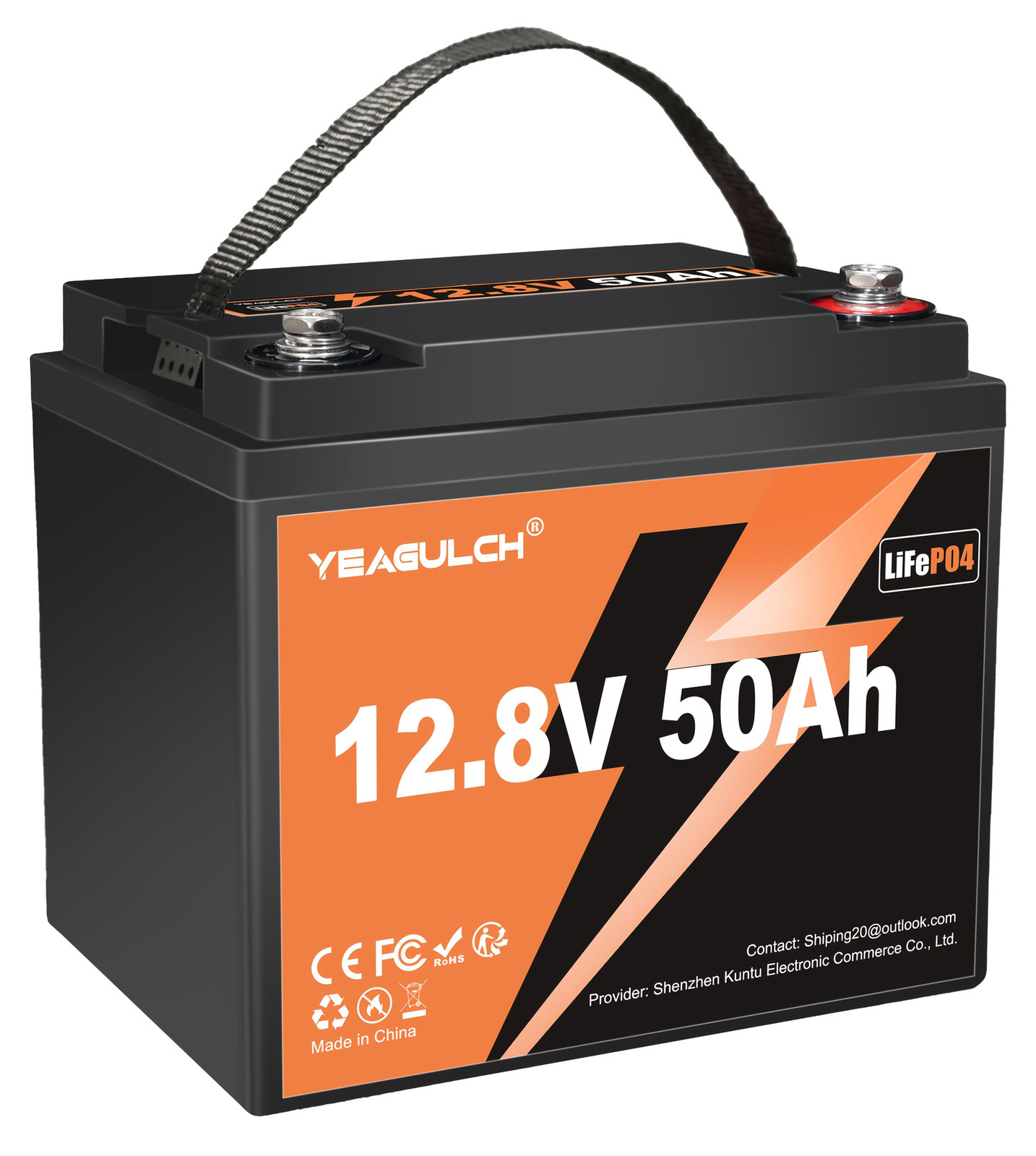 Selius Li-ion Lithium IJzerfosfaat Accu - 12V 50Ah