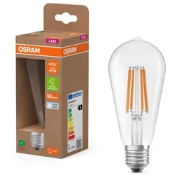 OSRAM E27 EDISON besonders effizientes LED Leuchtmittel 2,2W wie 40W 4000K neutralweißes Licht