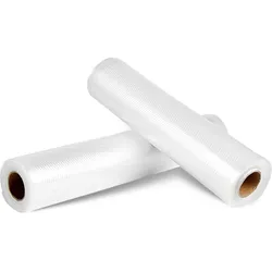 Champion Rolle Kunststoff Universal 28*300cm 2er Pack, Lebensmittelverpackung, Transparent