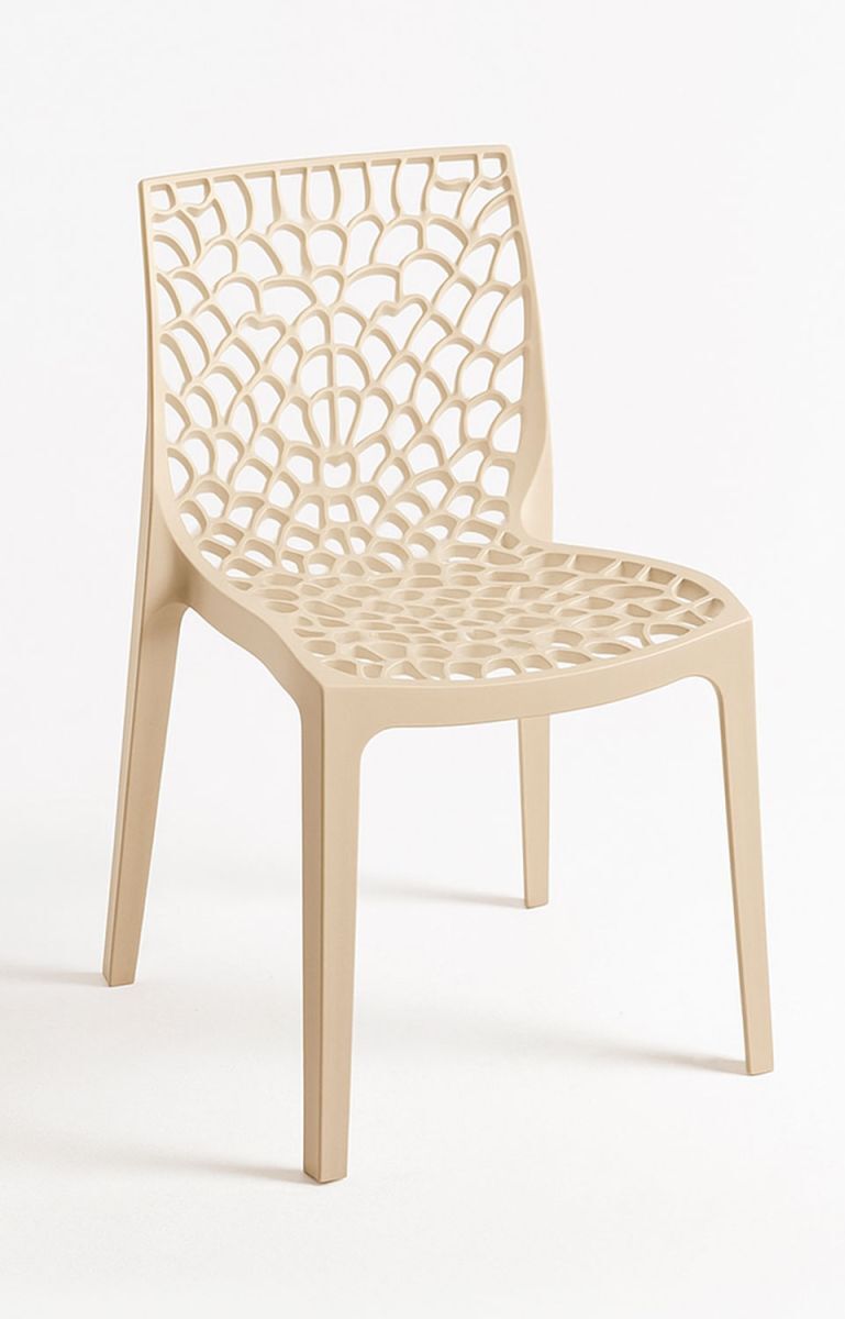 RegalosMiguel Pack 4 Sillas Root - Beige