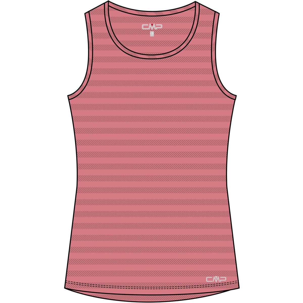 CMP Woman TOP coral (B614) 46 33N6166-B614-46