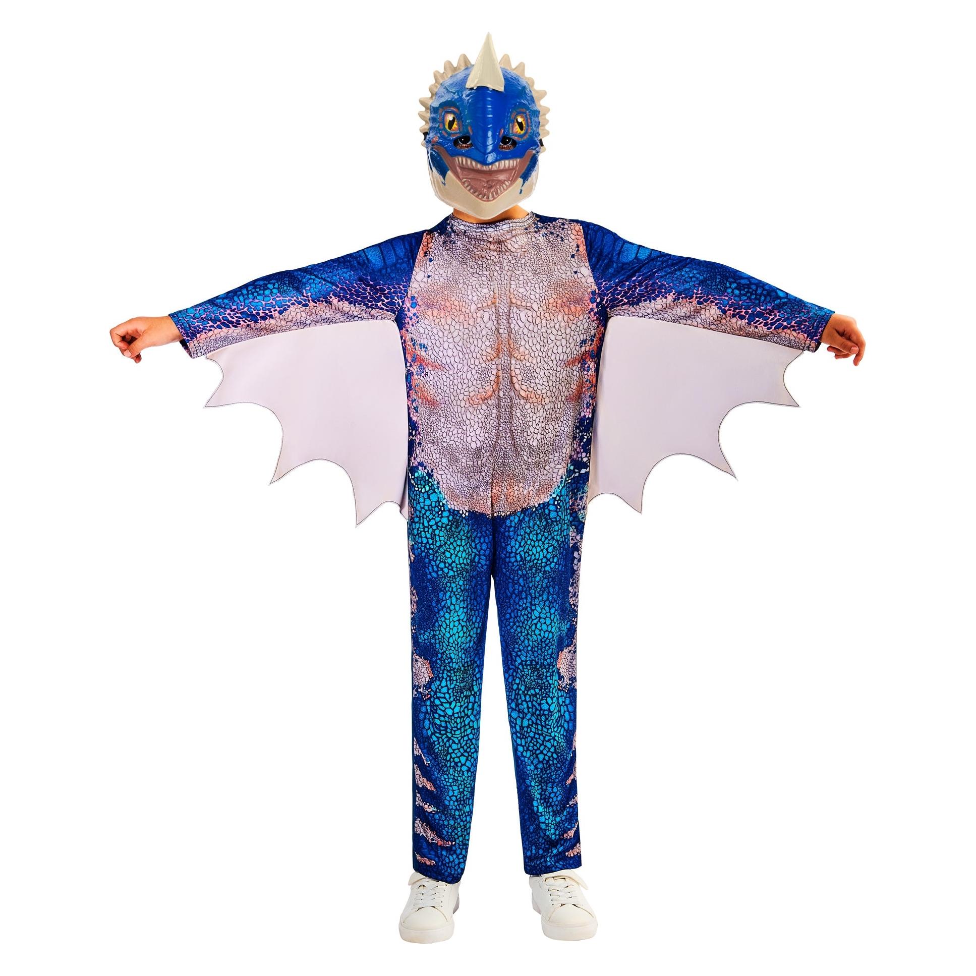 Rubies Kinderkostüm - Drachenkostüm Nadder Kinderkostüm für Unisex (M) (1002507M000)