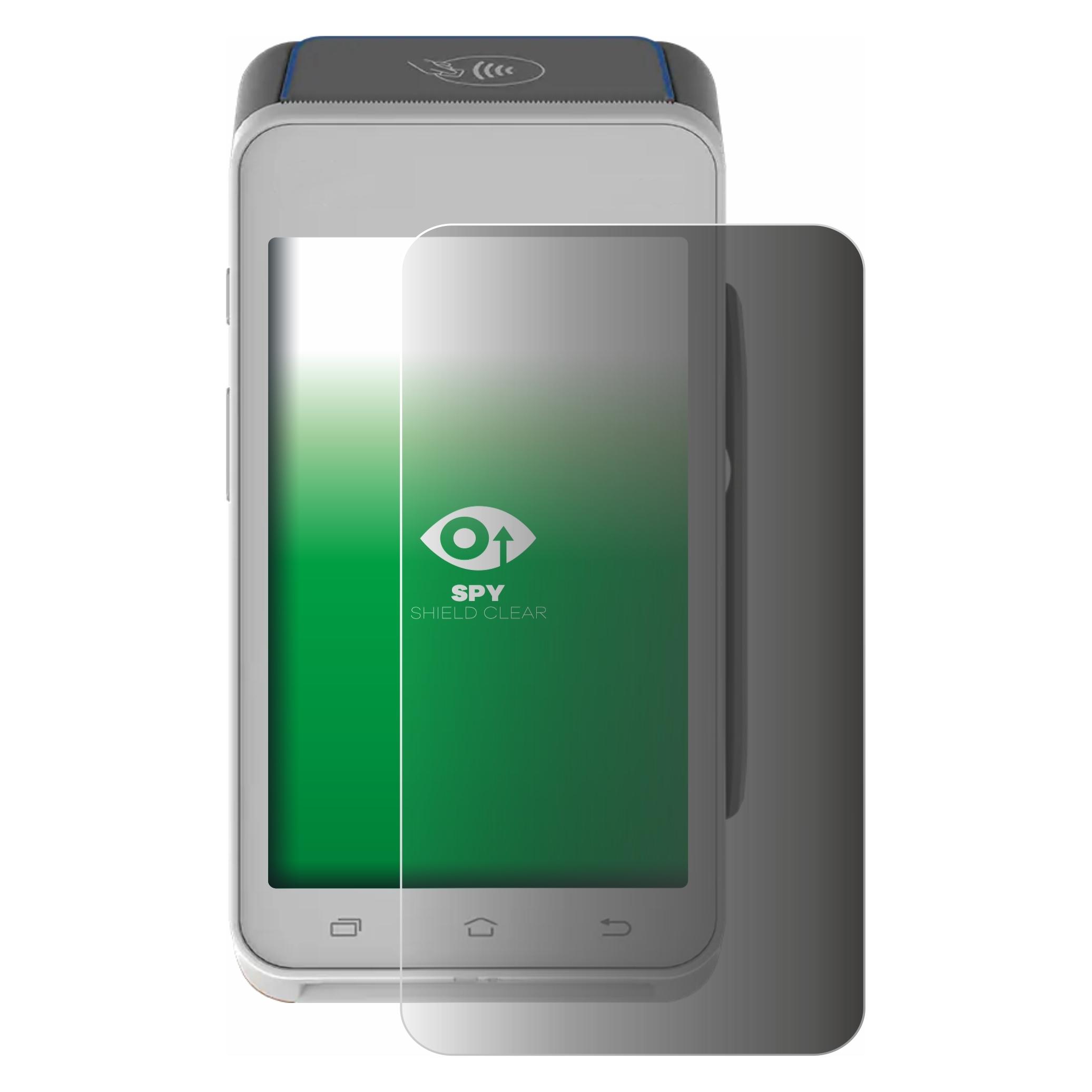 upscreen Sichtschutzfolie für Pax A910S Anti-Spy Privacy Folie Blaulicht-Schutz (3563995)