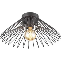 Deckenleuchte Duccio Schwarz max. 22 Watt Deckenlampe