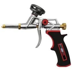 Irion, Kartuschenpistole + Fettpresse, 1K-Montagepistole Metall Lite Micro Metall f.1K-PU-Pistolenschäume (Montageschaumpistole)