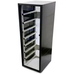 Drimakon Batteriegehäuse schwarz für 8x Pytes E-BOX V5 (R-BOX) LiFePo4 PV-Speicher
